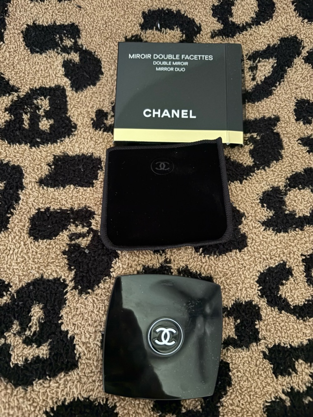 CHANEL Black MIROIR DOUBLE FACETTES